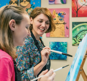 painting lessons evansville Painting with a Twist
