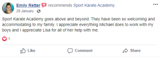 sports school evansville Sport Karate Academy