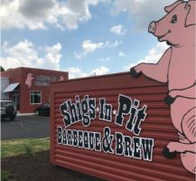mutton barbecue restaurant fort wayne Shigs In Pit BBQ & Brew