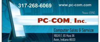 second hand pc indianapolis PC-COM COMPUTERS
