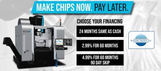 Hurco Machine Financing Offer - Limited Time Only