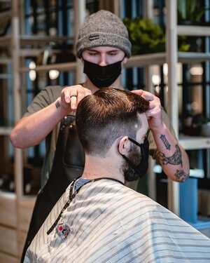 men s hairdressing salons indianapolis Brick & Mortar Barber Shop