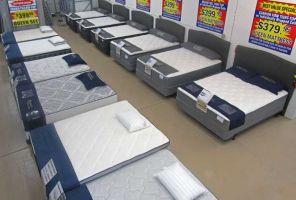 One of our 5 rooms of deals on mattresses from Simmons BeautyRest, Sealy Posturepedic, Serta, iComfort, Sterns & Foster, Hotel Collection, Saatva, BedBoss, EasyRest, Symbol and Corsicana!