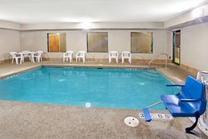 Pool at the Super 8 by Wyndham South Bend in South Bend, Indiana