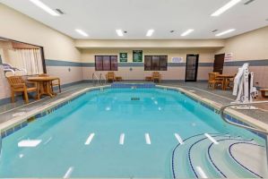 Pool at the La Quinta Inn & Suites by Wyndham South Bend in South Bend, Indiana