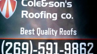 roofing contractor south bend Cole & Son's Roofing Co.
